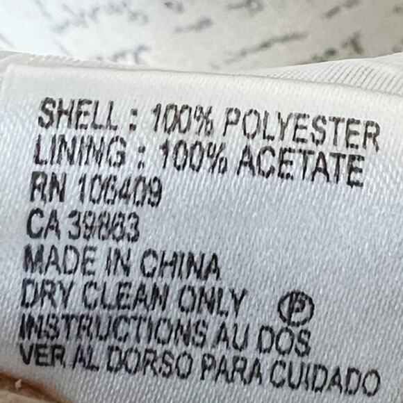 Tahari NWOT Blue White Pinstripe Sleeveless Collared Belted Shirt Dress Size 16 - Picture 10 of 11